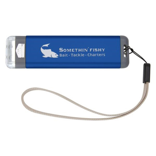 Aluminum Flashlight With Strap