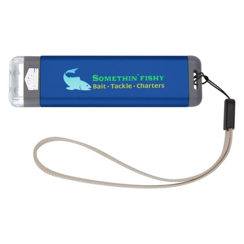 Aluminum Flashlight With Strap