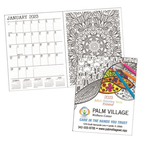 Adult Coloring Book Planner