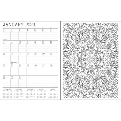 Adult Coloring Book Planner