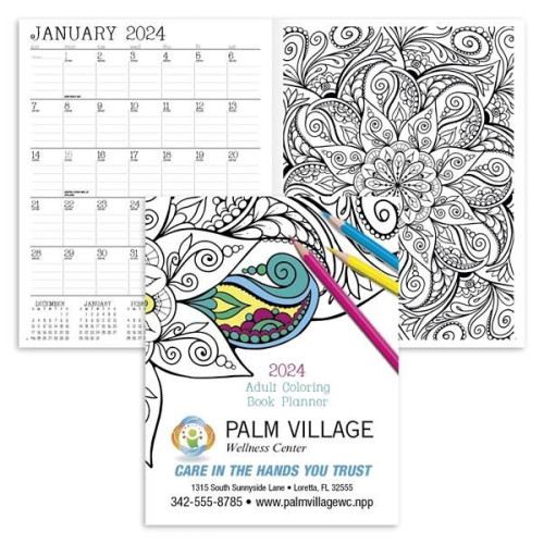 Adult Coloring Book Planner