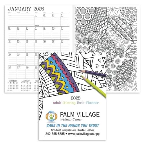 Adult Coloring Book Planner