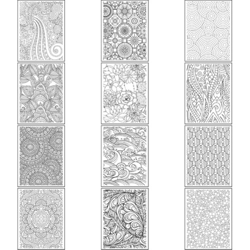 Adult Coloring Book Planner