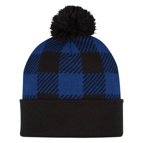 Northwoods Pom Beanie With Cuff