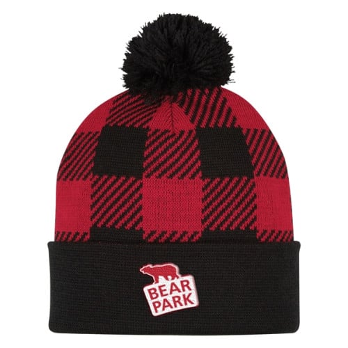 Northwoods Pom Beanie With Cuff