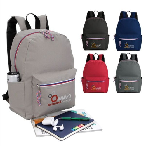 Good Value™ Tri-Color Zipper Backpack