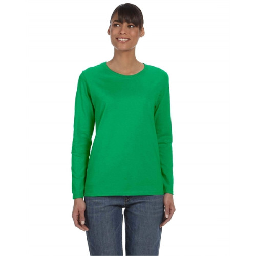 Ladies' Heavy Cotton™ Long-Sleeve T-Shirt