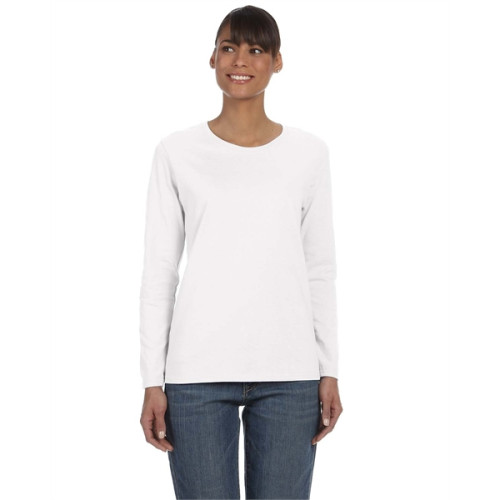 Ladies' Heavy Cotton™ Long-Sleeve T-Shirt