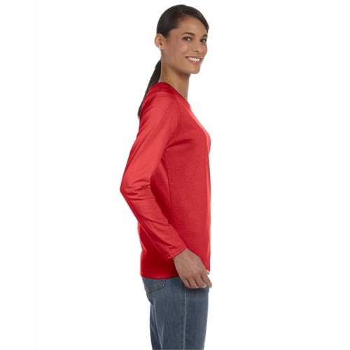 Ladies' Heavy Cotton™ Long-Sleeve T-Shirt
