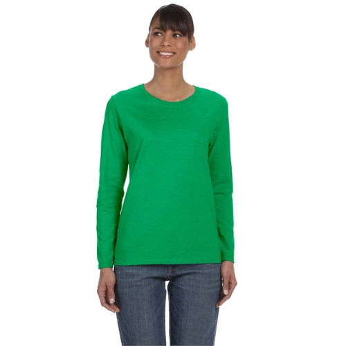 Ladies' Heavy Cotton™ Long-Sleeve T-Shirt