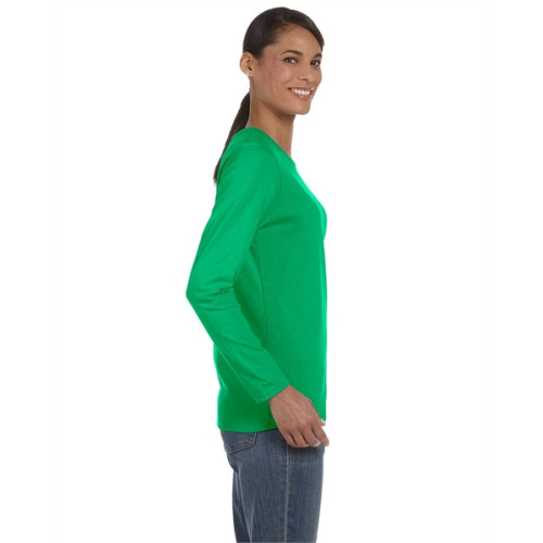 Ladies' Heavy Cotton™ Long-Sleeve T-Shirt