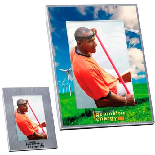 5" x 7" Basic Brushed Matte Aluminum Frame