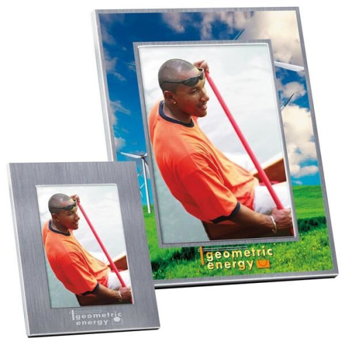 5" x 7" Basic Brushed Matte Aluminum Frame