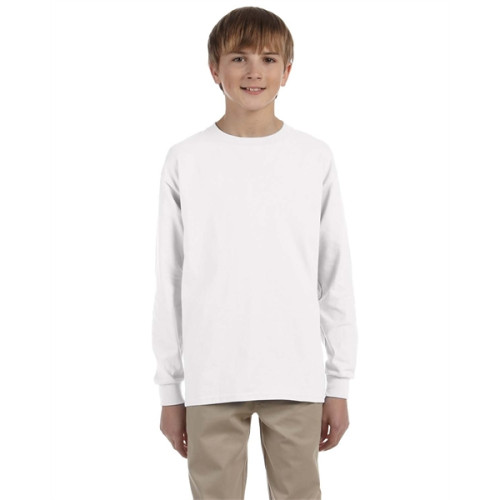 Youth Ultra Cotton® 6 oz. Long-Sleeve T-Shirt
