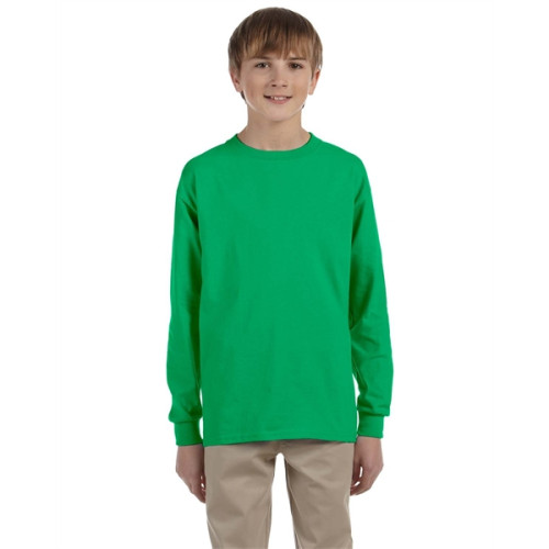 Youth Ultra Cotton® 6 oz. Long-Sleeve T-Shirt