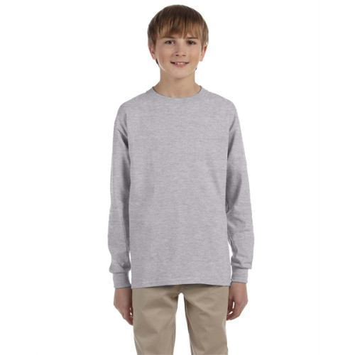 Youth Ultra Cotton® 6 oz. Long-Sleeve T-Shirt