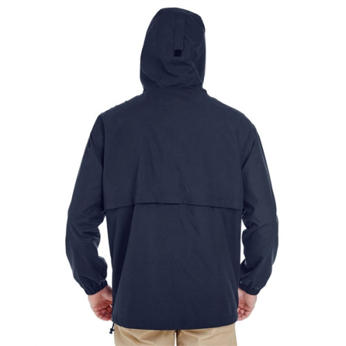 Adult Microfiber Full-Zip Hooded Jacket