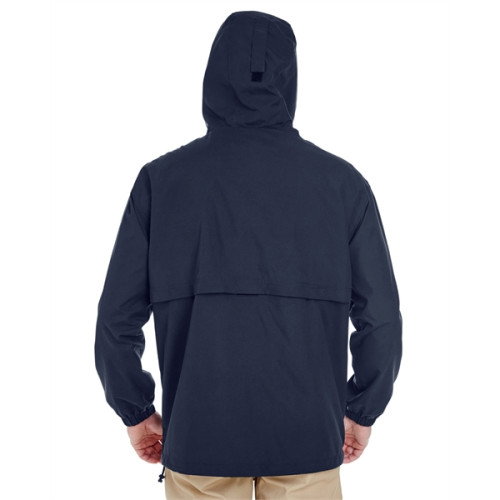 Adult Microfiber Full-Zip Hooded Jacket