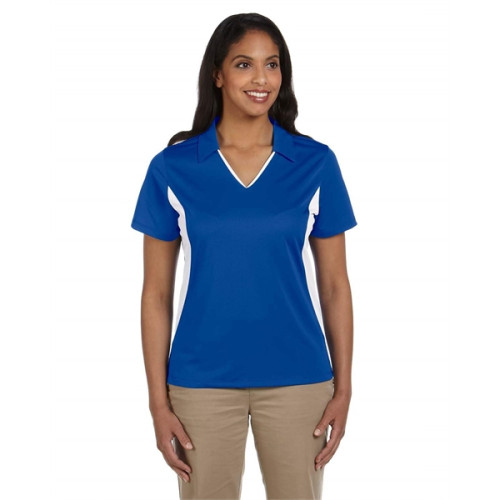 Ladies' Side Blocked Micro-Pique Polo