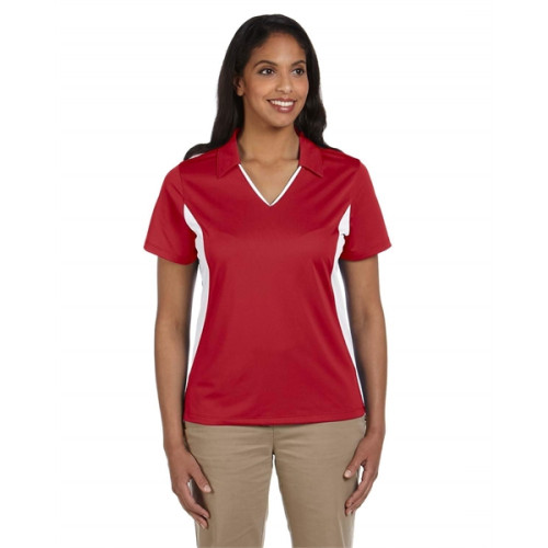 Ladies' Side Blocked Micro-Pique Polo
