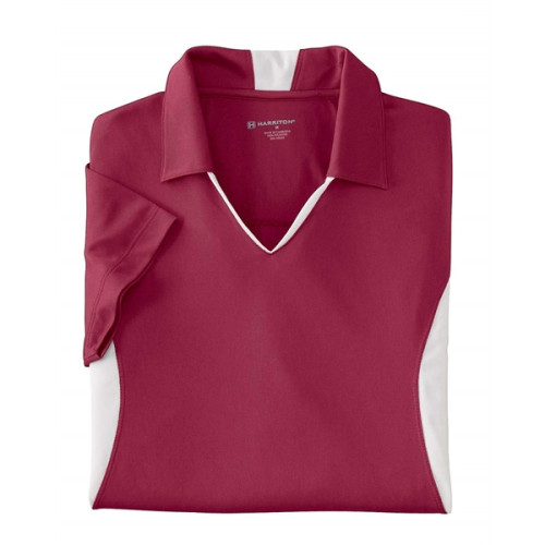 Ladies' Side Blocked Micro-Pique Polo
