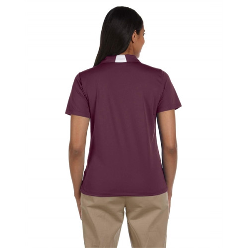 Ladies' Side Blocked Micro-Pique Polo