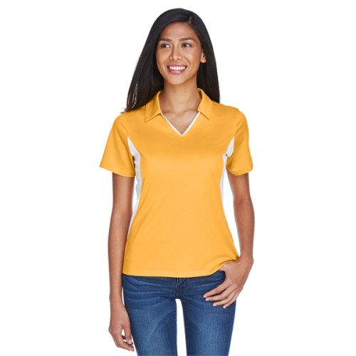 Ladies' Side Blocked Micro-Pique Polo