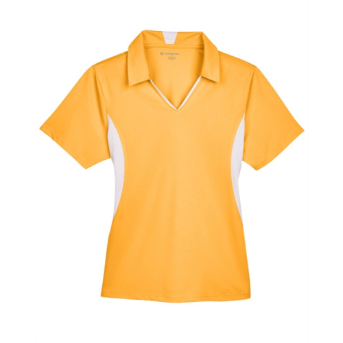 Ladies' Side Blocked Micro-Pique Polo
