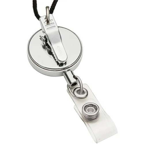 Dual Function Metal Badge Holder