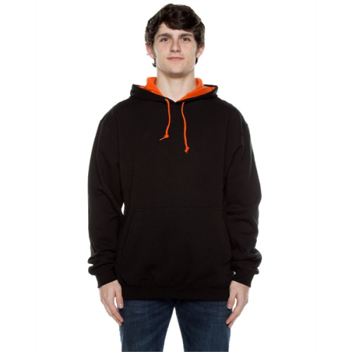 Unisex Contrast Hooded Sweatshirt