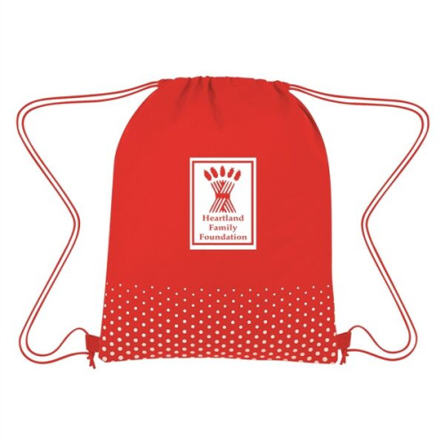 Connect The Dots Non-Woven Drawstring Bag