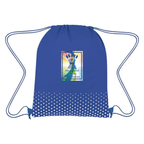 Connect The Dots Non-Woven Drawstring Bag