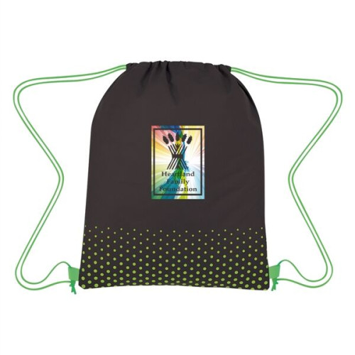 Connect The Dots Non-Woven Drawstring Bag