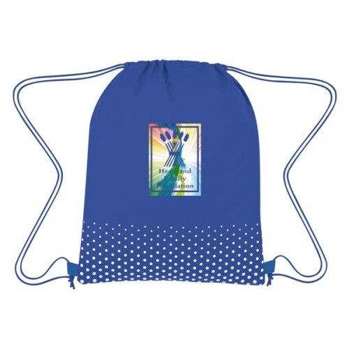 Connect The Dots Non-Woven Drawstring Bag