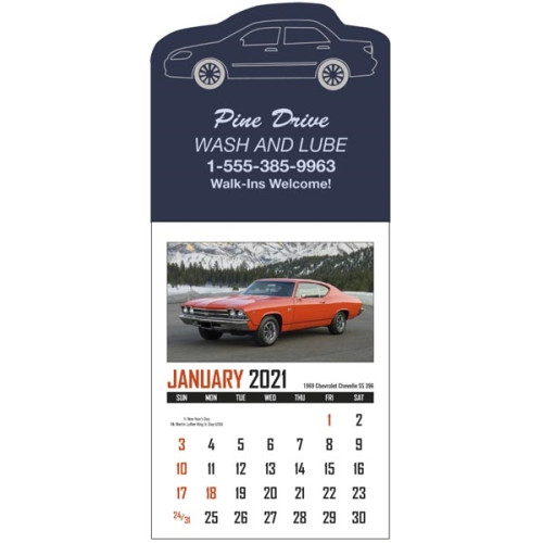 Memorable Muscle Stick Up Calendar