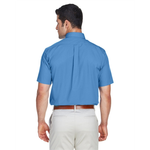 Men's Crown Woven Collection™ Solid Broadcloth Short-Slee...