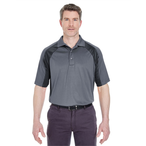 Adult Cool & Dry Sport Performance Colorblock Interlock Polo