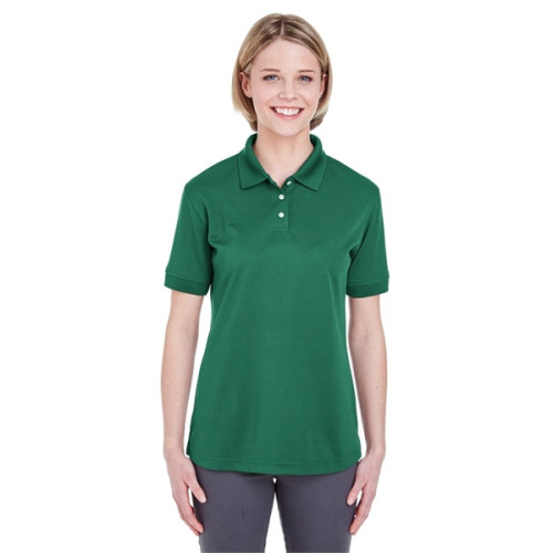 Ladies' Platinum Performance Pique Polo with TempControl ...