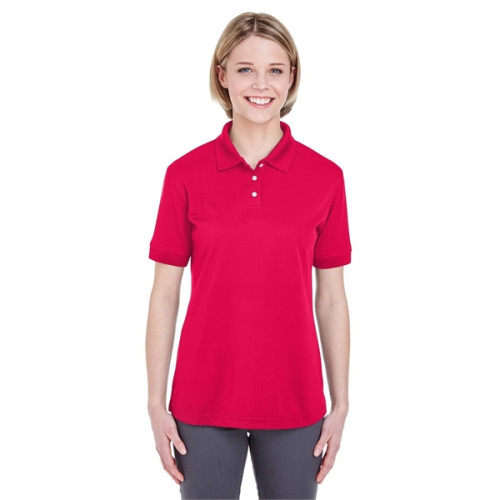Ladies' Platinum Performance Pique Polo with TempControl ...