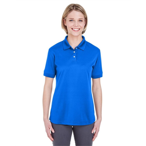 Ladies' Platinum Performance Pique Polo with TempControl ...