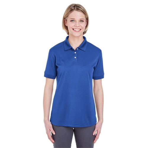 Ladies' Platinum Performance Pique Polo with TempControl ...