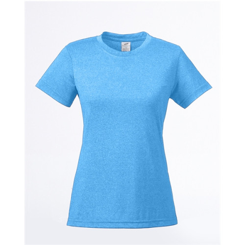 Ladies' Cool & Dry Heathered Performance T-Shirt