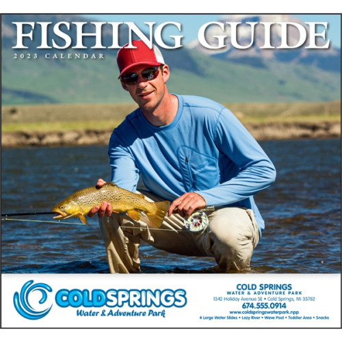 Fishing Guide Appointment Calendar - Stapled