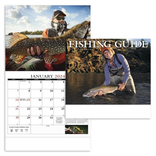 Fishing Guide Appointment Calendar - Stapled