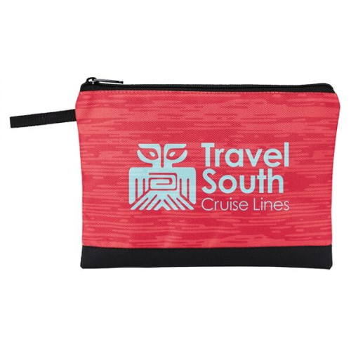 Ripple Print Travel Pouch