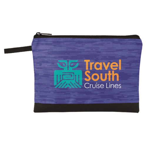 Ripple Print Travel Pouch