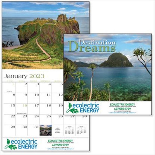 Destination Dreams® Appointment Calendar - Stapled