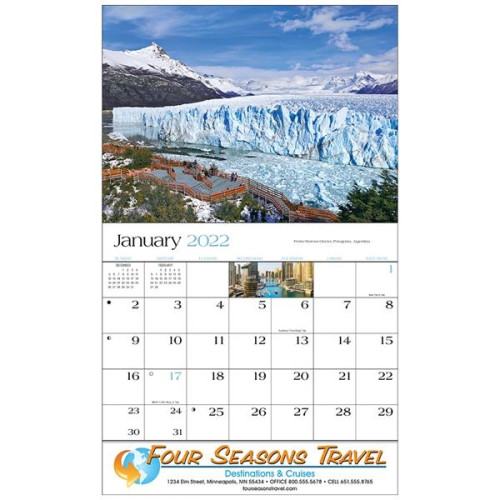 Destination Dreams® Appointment Calendar - Stapled