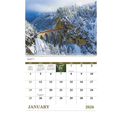 Good Value™ Glorious Getaways - Spiral Calendar