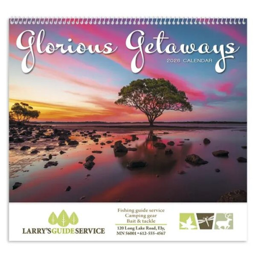 Good Value™ Glorious Getaways - Spiral Calendar